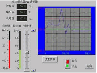 点火器触摸屏显示报警时间